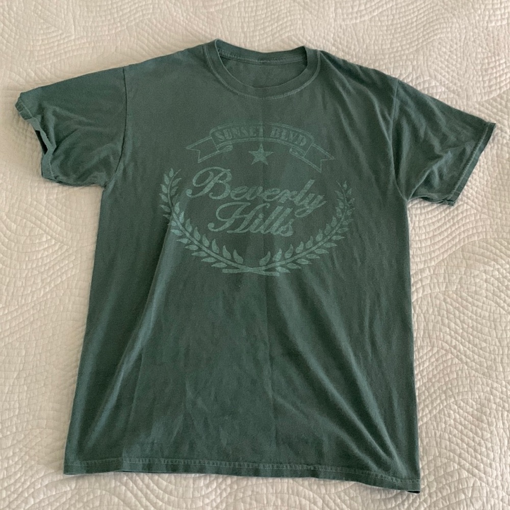 PacSun Green Hollywood Blvd Oversized Shirt